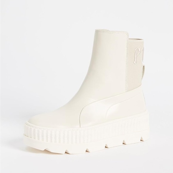 NIB - PUMA x FENTY Chelsea Sneaker Boots in Vanilla Ice - Picture 2 of 14